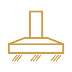 Line drawing of a column on a spread footing